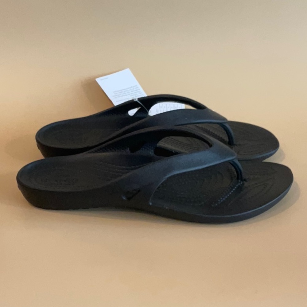 Crocs kadee II flip woman’s black - Picture 3 of 5